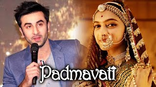 Watch Ranbir Kapoor REACTION On Deepika's Padmavati Trailer Video