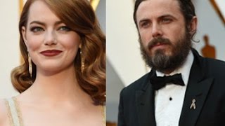 Watch Emma Stone, Casey Affleck bag top Oscar honours Video