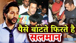 Watch Salman Gave Rs 50,000 To Handicapped Man In Front Of Me, Says Varun Dhawan Video
