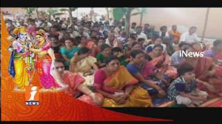 Watch Sri Seetha Ramula Kalyanotsavam Grandly Held In Yadadri Lakshmi Narasimha Swamy Temple | iNews Video