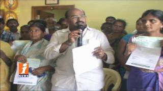 Watch TDP MLA Ramakrishna Distributes CM Relief Fund cheques In Venkatagiri | Nellore | iNews Video