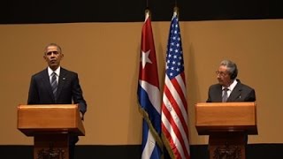 Watch Obama- 'This Is a New Day' in Cuban-US Relations News Video Video