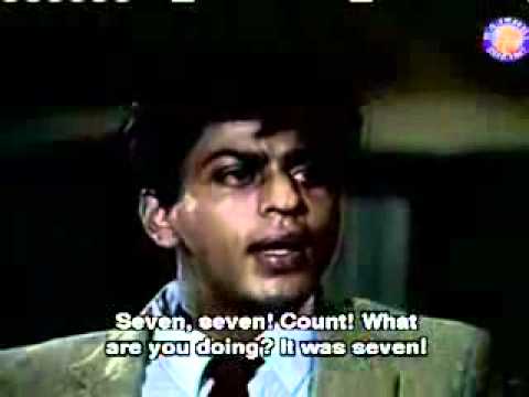 Watch SRK-Best Comedy ever from his first  serial Fauji. Video