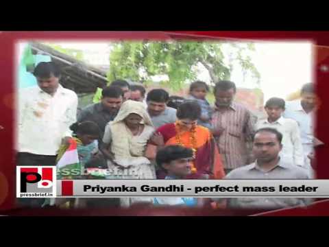 Watch Priyanka Gandhi Vadra-charismatic and genuine Congress campaigner like Indira Gandhi Video