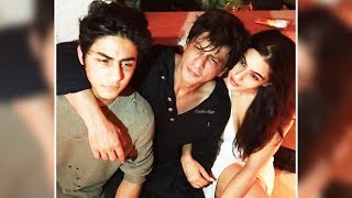 Watch Shahrukh Khan With Son Aryan & Sara Ali Khan At Karan Johar's Birthday Party Video