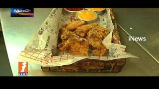 Watch City People's Likes Foreign Country Food Roaster Chicken In Hyderabad | Metro Colour | iNews Video