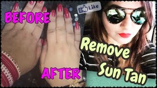 Watch How to Remove Sun Tan Naturally Instantly | Skin Whitening home Remedy 100% Effective | JSuper Kaur Video