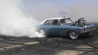 Watch GMHAZD BURNOUT AT UBC 8 BALLARAT AIRPORT Video