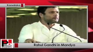 Watch In Karnataka, Rahul Gandhi takes on PM Modi, NDA Govt Politics Video Video