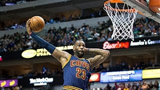 Watch NBA: LeBron James Channels Karl Malone! Video