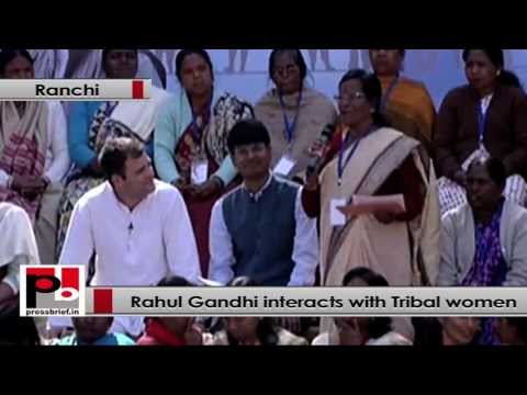 Watch Rahul Gandhi- Tribal women are also not empowered properly Video