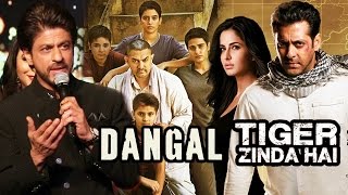 Watch Shahrukh Khan's REACTION On Aamir's DANGAL SUCCESS, Salman's Tiger Zinda Hai SHOOT Begins Video