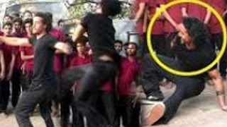 Watch Tiger Shroff's STUNT almost goes WRONG Video