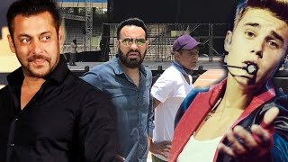 Watch Salman's Bodyguard Shera Looking After All The Arrangement For Justin Beiber Concert Video