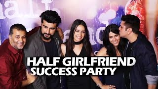 Watch Half Girlfriend SUCCESS PARTY | Full HD Video | Arjun Kapoor, Shraddha, Ekta, Mohit Suri, Karan Video