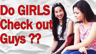 Watch Do GIRLS check out BOYS ? || THE CRAZZY STREET Video