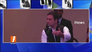 Watch Congress Vice President Rahul Gandhi Speech On NRI's In New York | USA | iNews Video