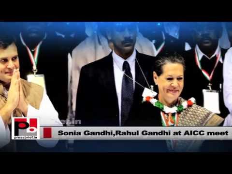 Watch Sonia Gandhi, Rahul Gandhi- A new beginning is coming for the masses Video