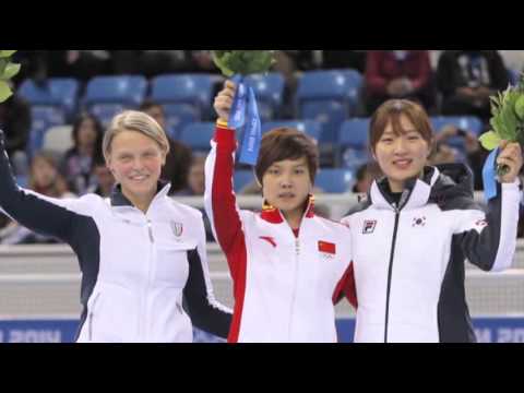 Watch China's Li Wins Crash-Filled 500 Olympic Final News Video Video