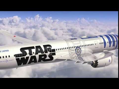 Watch Star Wars plane being launched by All Nippon Airways later this year News Video Video