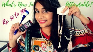 Watch What's New in Affordable?? Makeup and more Rs. 50 to Rs. 300 | Nidhi Katiyar Video
