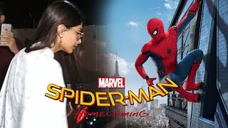Watch Sonam Kapoor WATCHES Spider Man Homecoming At Juhu PVR Video