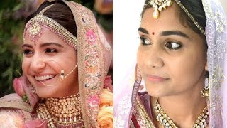 Watch Virushka Wedding Inspired Makeup Look | Bridal Makeup| Nidhi Katiyar Video