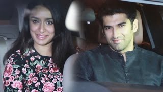 Watch Lovebirds Shraddha Kapoor & Aditya At Karan Johar's Bash 2017 Video