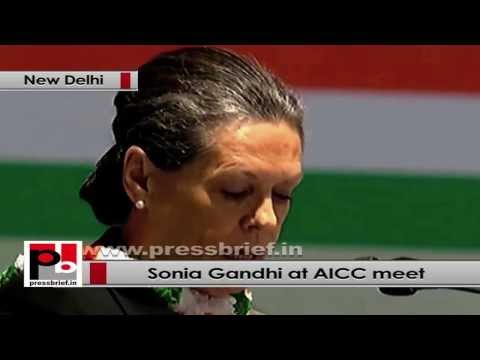 Watch Sonia Gandhi- For Congress, secularism is not a political compulsion but a matter of deep faith Video