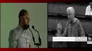 Watch Calling "Bharat Mata Ki Jai" not duty but birthright being an Indian: Javed Akhtar Video
