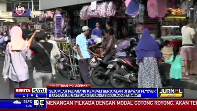 Watch PKL Asemka Direlokasi ke Berbagai Pasar Tradisional di Jakarta Video