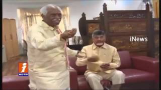Watch Central Minister Dattatreya Meets Chandrababu at Lake View Guest House | HYD | iNews Video
