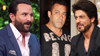 Watch Saif Ali Khan Wants To Marry Shahrukh & Hook Up With Salman Video