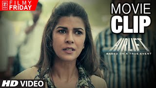 Watch AIRLIFT MOVIE CLIPS 5 - Nimar Kaur Defends Her Husband (Akshay Kumar) Video