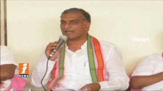 Watch Govt Will Clear Drought in Mahbubnagar With Krisha Water | Harish Rao | iNews Video