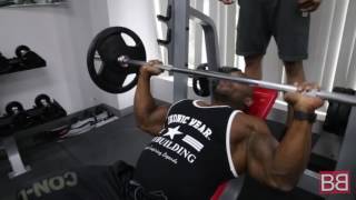 Watch How to- INCLINE CHEST PRESS with Fred BIGGIE Smalls (Pro Series) Video