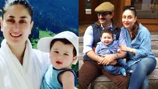 Watch Taimur Ali Khan ENJOYS His First Vacation With Kareena And Saif Video