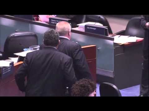 Watch Raw: Ford Knocks Over Woman Councilor News Video Video