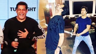 Watch Salman's REACTION On Radio Song By Lata Mangeshkar, Varun Dhawan Killed Baahubali Prabhas Video