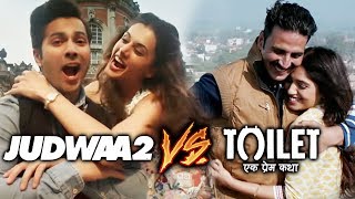 Watch Varun Dhawan Judwaa 2 To BEAT Akshay Kumar's Toilet Ek Prem Katha Video