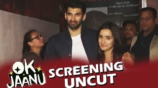 Watch OK JAANU Screening | Aditya Roy Kapur, Shraddha Kapoor Video