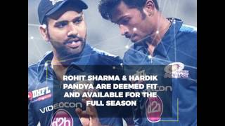 Watch List of Indian players injured ahead of IPL 10 Video
