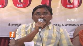 Watch Sri Chaitanya JEE Mains Student Fire Over His Photo Misuse By Another Organisation | iNews Video
