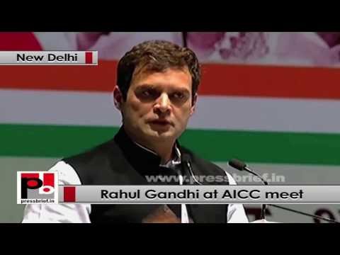 Watch Rahul Gandhi- I wish that 50% of our Congress Chief Ministers will be women Video