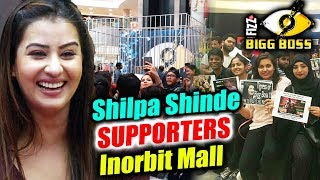 Watch Shilpa Shinde FANS GATHER In Huge Numbers In Inorbit Mall To Support | Bigg Boss 11 Mall Task Video