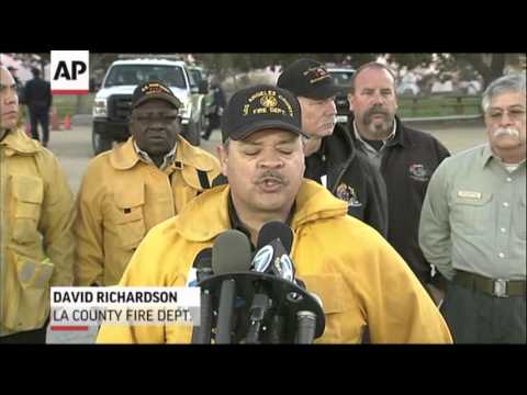 Watch Calif. Fire 30 Percent Contained News Video Video