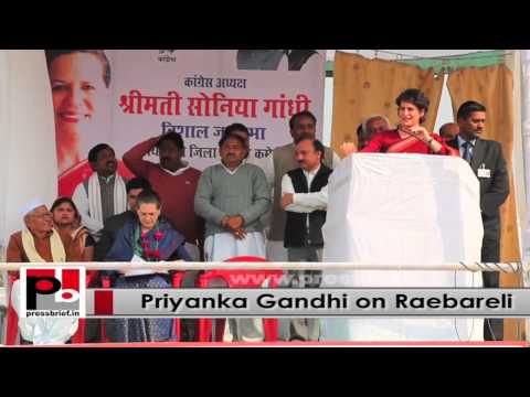 Watch Priyanka Gandhi - energetic and charismatic leader; resembles Indira Gandhi Video