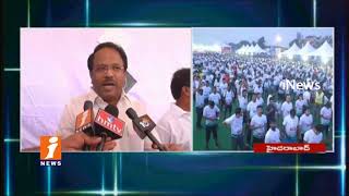 Watch Minister Laxma Reddy Participates Freedom Hyderabad 10K Run At Hussain Sagar | iNews Video