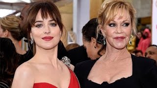 Watch Dakota Johnson's Mom Watches Part Of Fifty Shades Of Grey Video Video