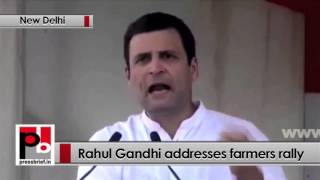 Watch Rahul  Gandhi attacks Centre, PM Modi at 'Kisaan Mazdoor Samman' rally in Delhi Politics Video Video